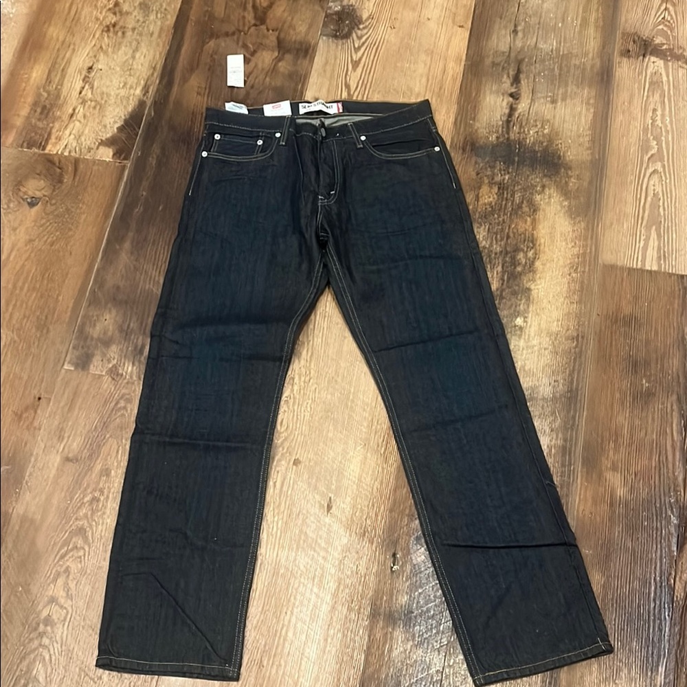 Levi's Black Straight Jeans Classic Style